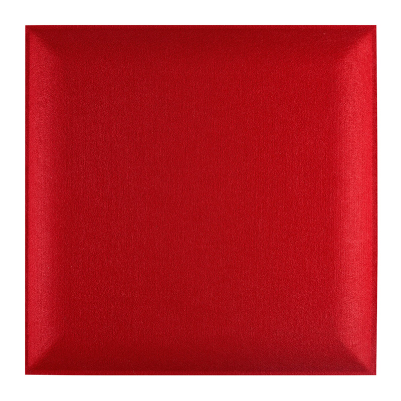 Shining Sound Wool Panel Simple Red