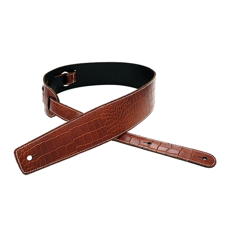 Shining Sound LTH Guitar Strap Brown 03