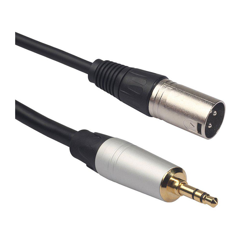 TM Group TRS 3.5mm To XLR Male 3m
