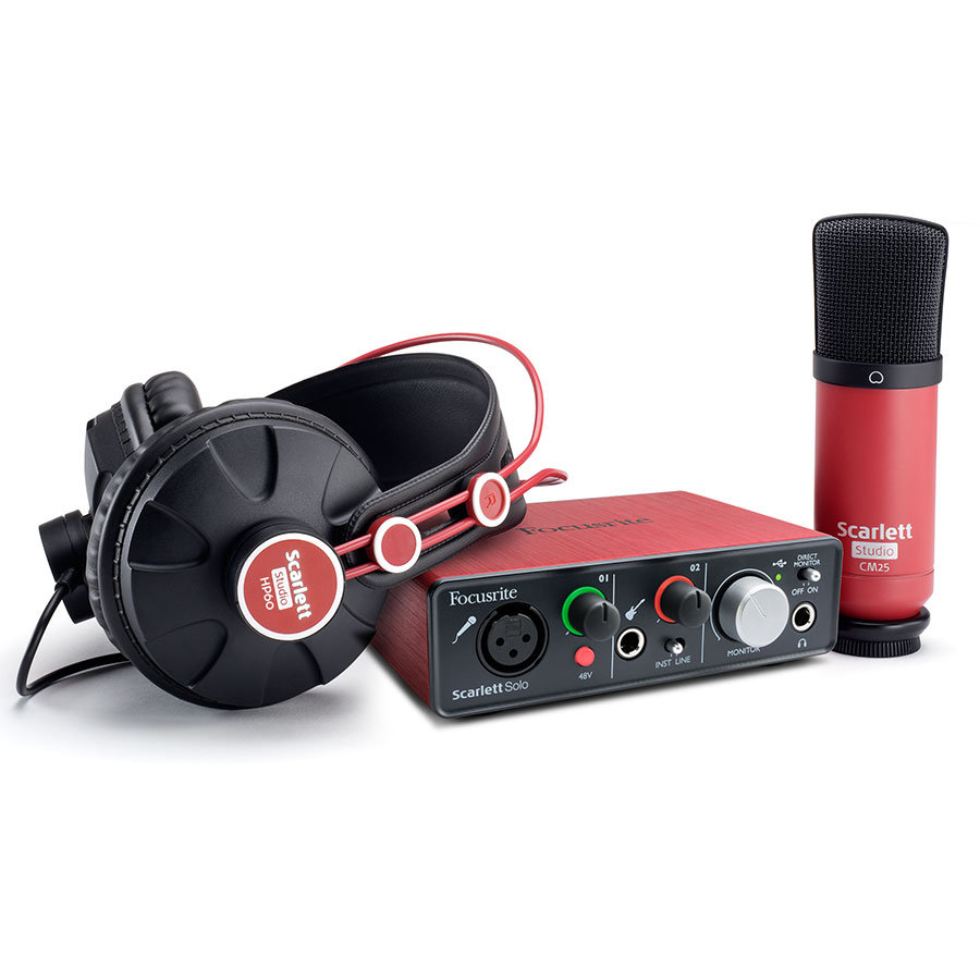 Focusrite Scarlett Solo Studio Pack