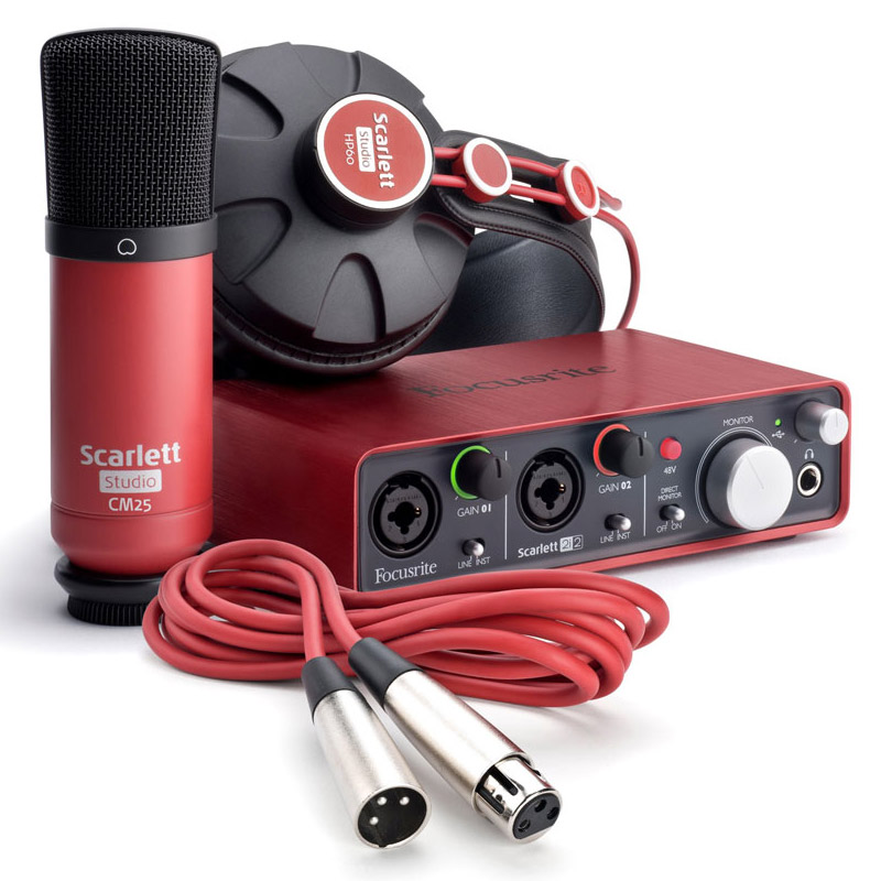 Focusrite Scarlett 2i2 Studio Bundle