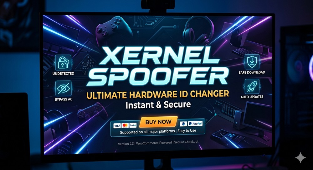 XERNEL SPOOFER – اسپوفر حرفه‌ای کرنل لول HWID ۲۰۲۶