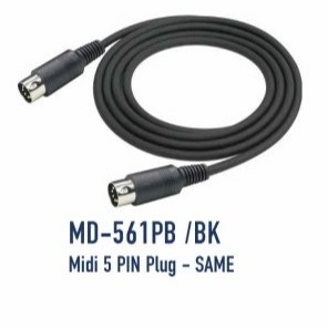 (MIDI 5 PIN PLUG-SAME) KIRLIN CABLE MD-561PB/3M