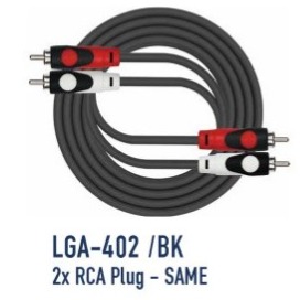 KIRLIN CABLE LGA-402/6M (2*RCA PLUG-SAME)