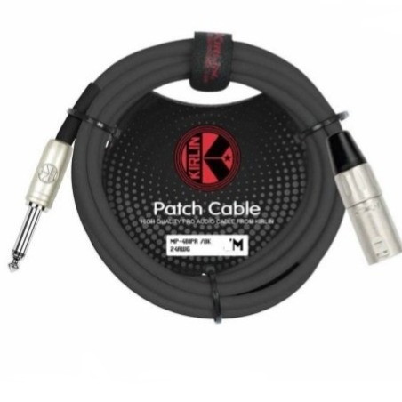 KIRLIN CABLE MP-482PR/6M (XLR FEMALE - 1/4 MONO PLUG)