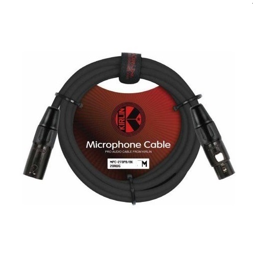 KIRLIN CABLE MPC-280PB/3M (XLR MALE - XLR FEMAIL)