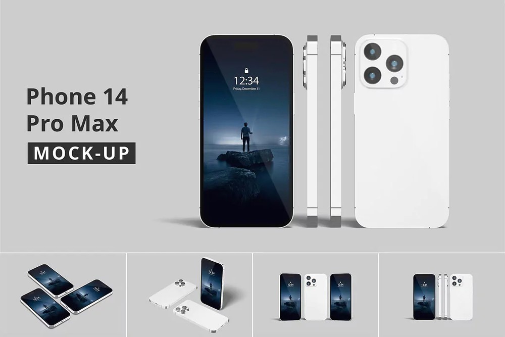 موکاپ iPhone 14 Pro Max