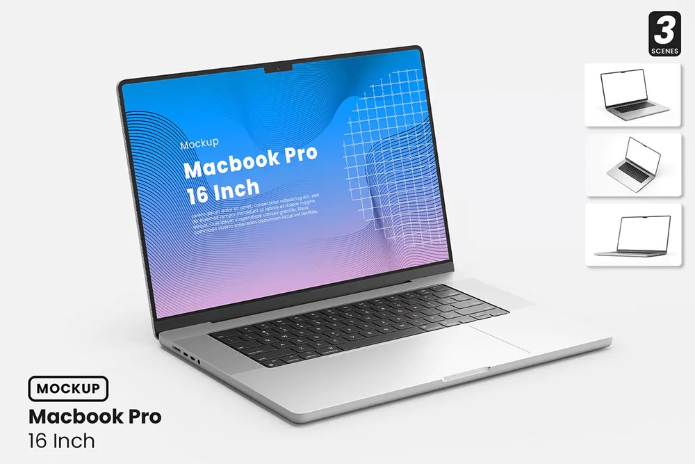 موکاپ Macbook Pro