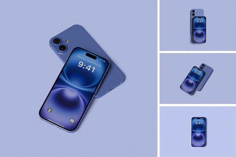 موکاپ آیفون 16 - مدل 2