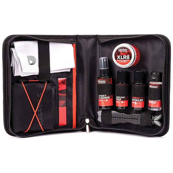 کیت نگهداری و تمیز کننده ای گیتار D’addario Instrument Care Kit