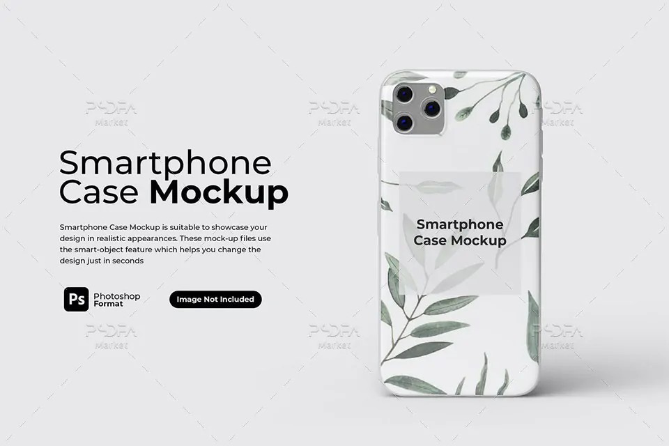 موکاپ قاب و کیس موبایل آیفون iPhone