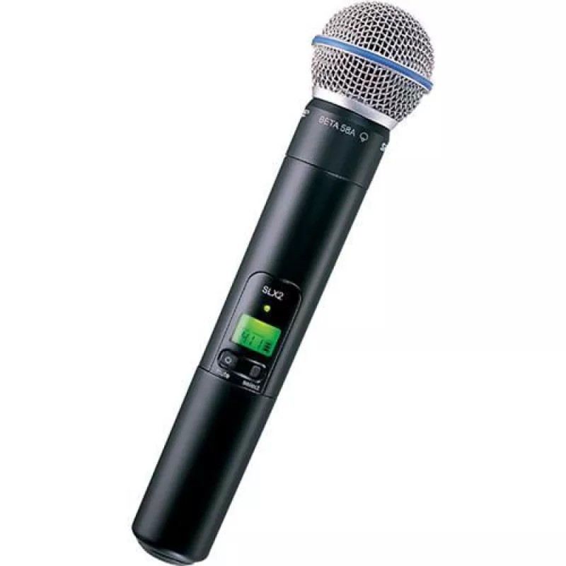 Shure SLX24/B58، میکروفن بی‌سیم آنالوگ با کپسول Beta 58A