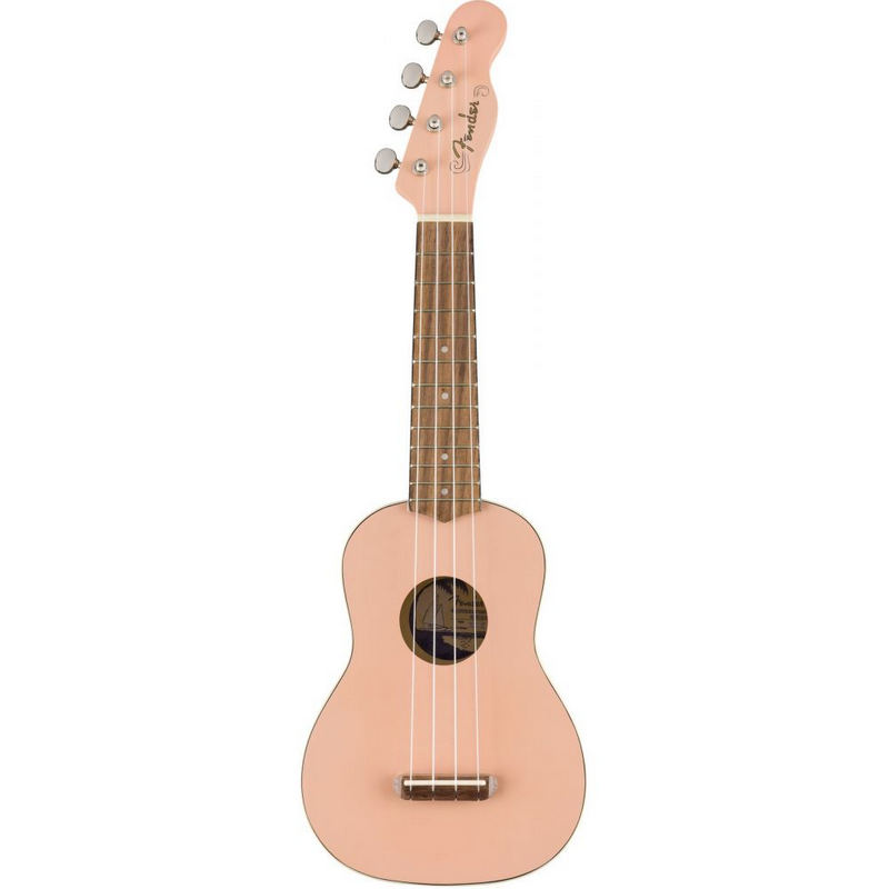 یوکوللی (اوکوله له) Fender Venice Soprano Uke - Shell Pink
