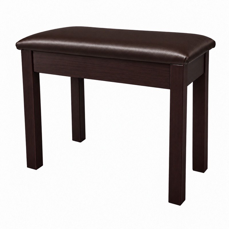 Shining Sound Piano Chair DarkRoseWood