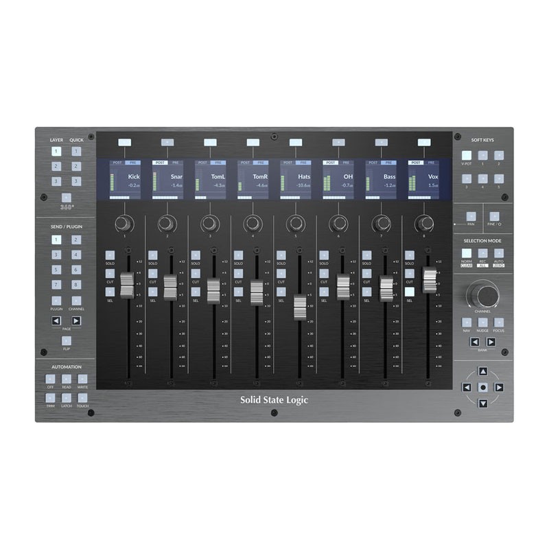 کنترلر نرم افزار اس اس ال Solid State Logic UF8