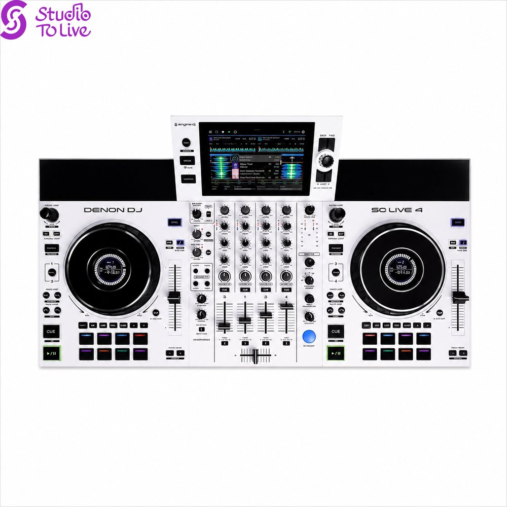 کنترلر دی‌جی Denon DJ SC Live 4 White