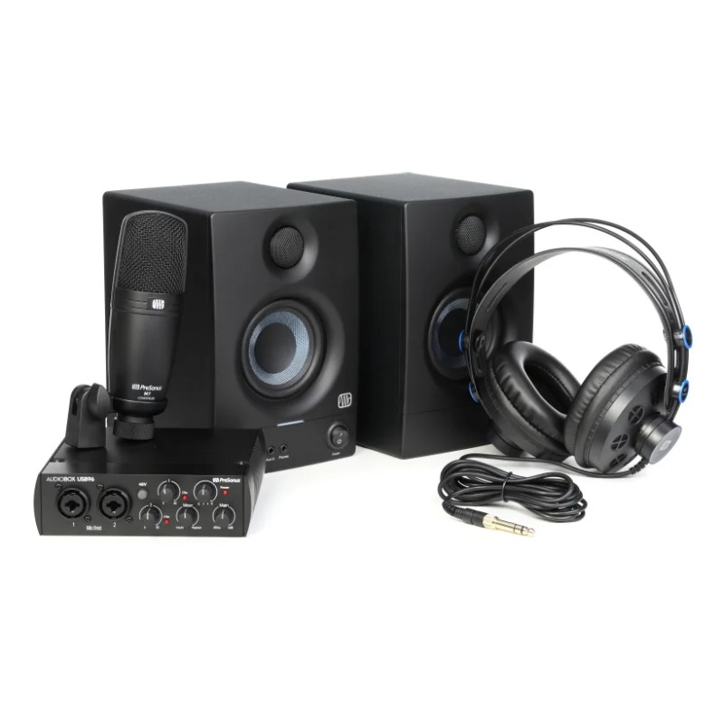 پکیج استودیویی پریسنوس PreSonus AudioBox 96K Complete Bundle