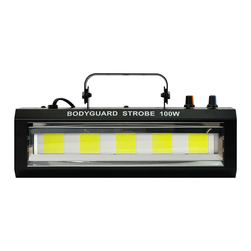 فلاشر رقص نور بادیگارد فلزی سفید 100W