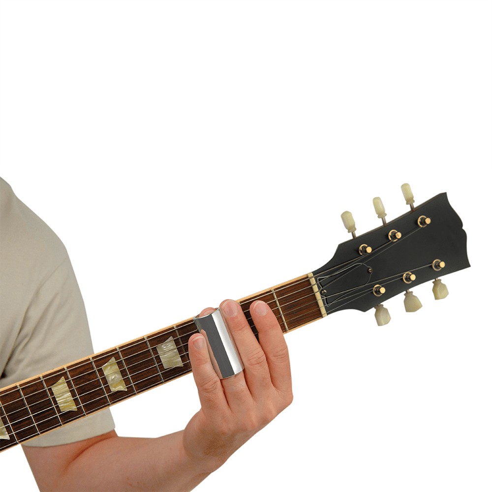 CHROME-PLATED BRASS GUITAR SLIDE