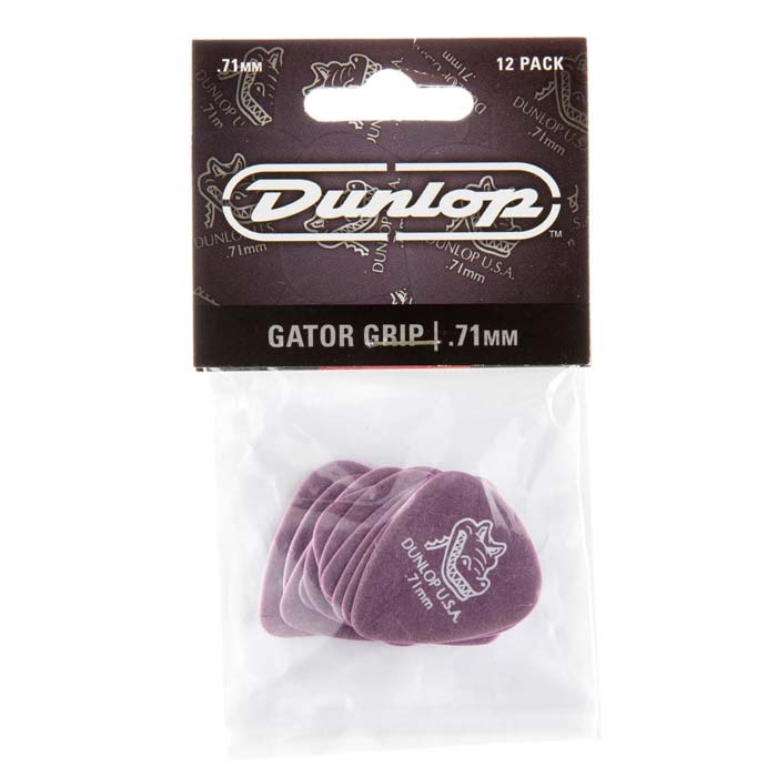 Dunlop GATOR GRIP PICK .71MM pack