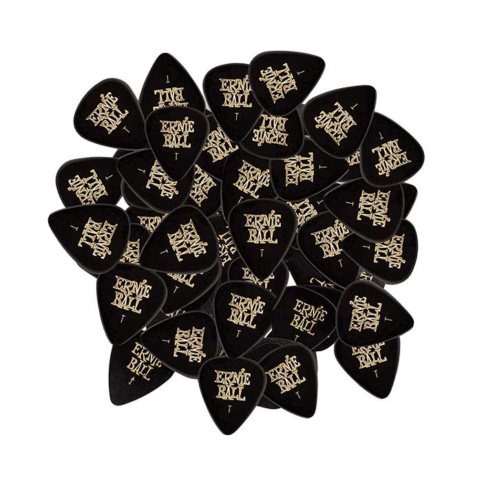 Ernie Ball pick tin brown