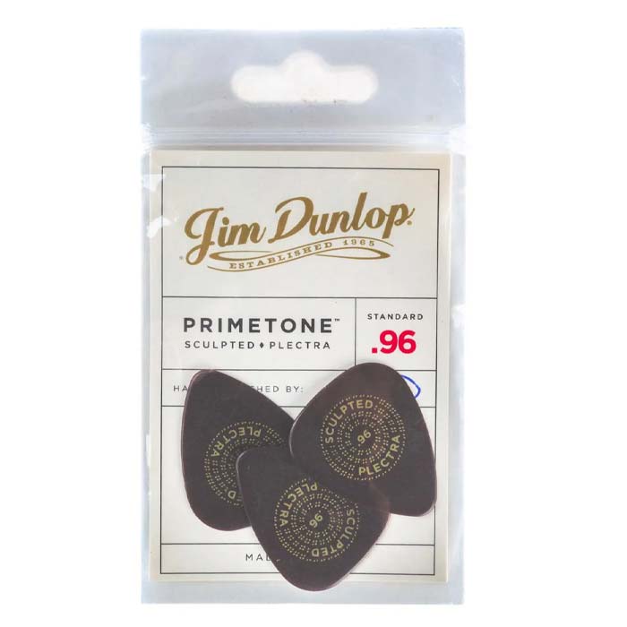 Dunlop PRIMETONE STANDARD SMOOTH PICK .96MM pack