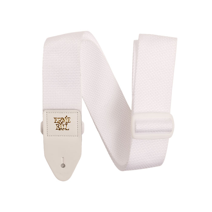 Ernie Ball Polypro Guitar Strap White