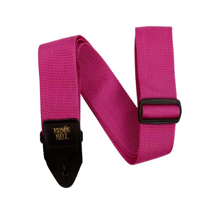 Ernie Ball Polypro Guitar Strap Raspberry