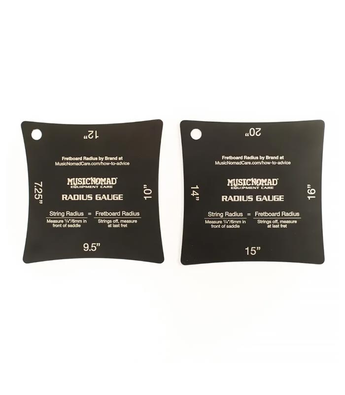 MusicNomad Precision Radius Gauge Set