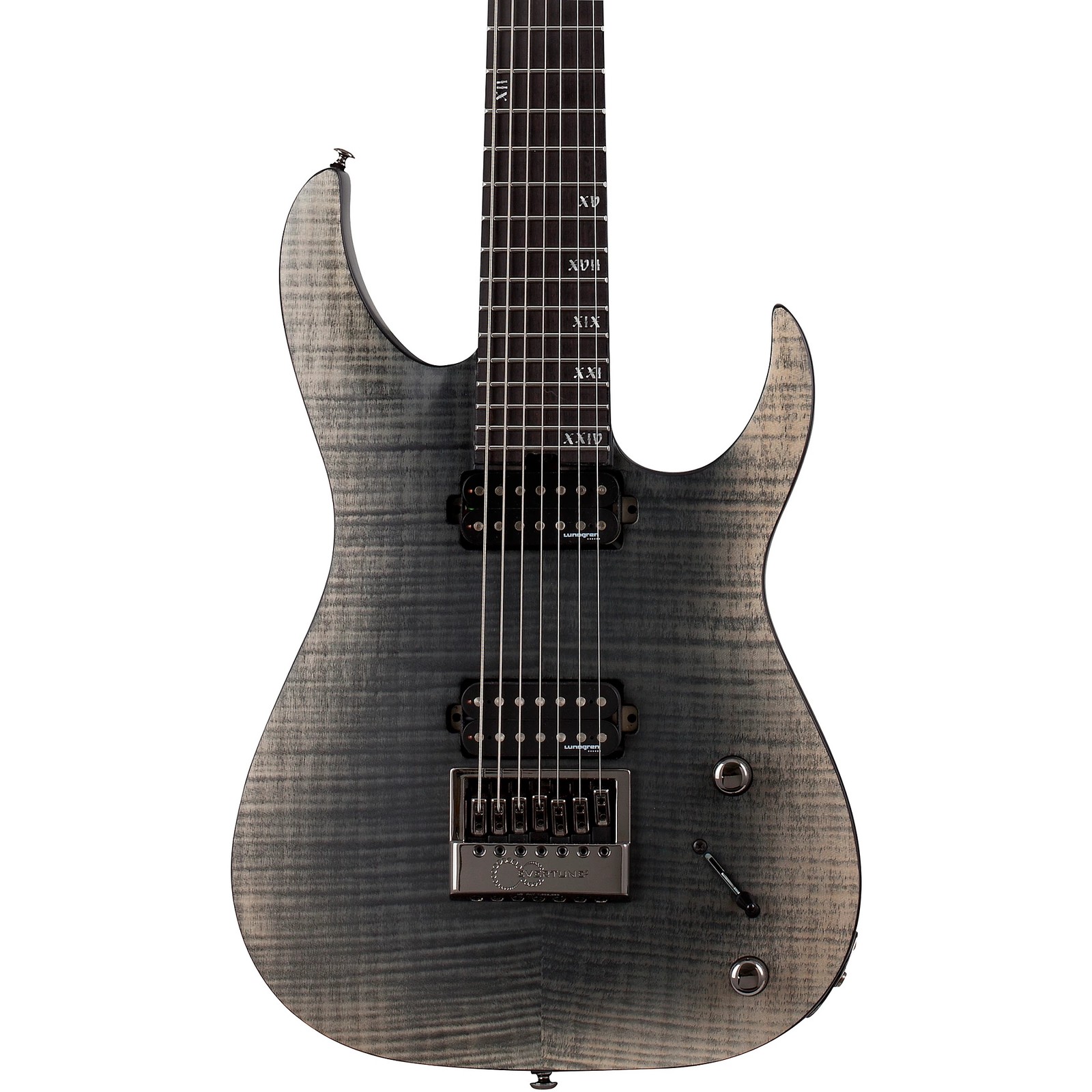 Schecter Banshee Mach 7 Evertune Electric Guitar FalloutBurst