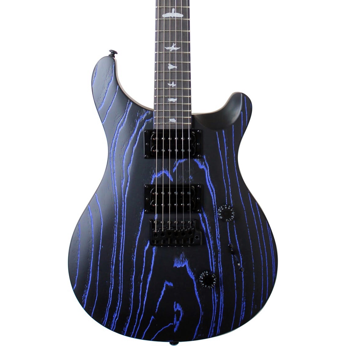 PRS SE Custom 24 Ltd Sand Blasted Swamp Ash Electric Guitar Indigo korea