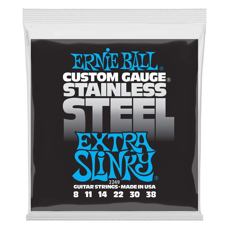 Ernie Ball Stainless Steel Extra Slinky 8-38 – 2249