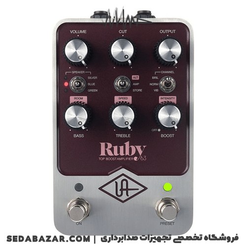 Universal Audio UAFX Ruby 65 بوست تیوب امپ