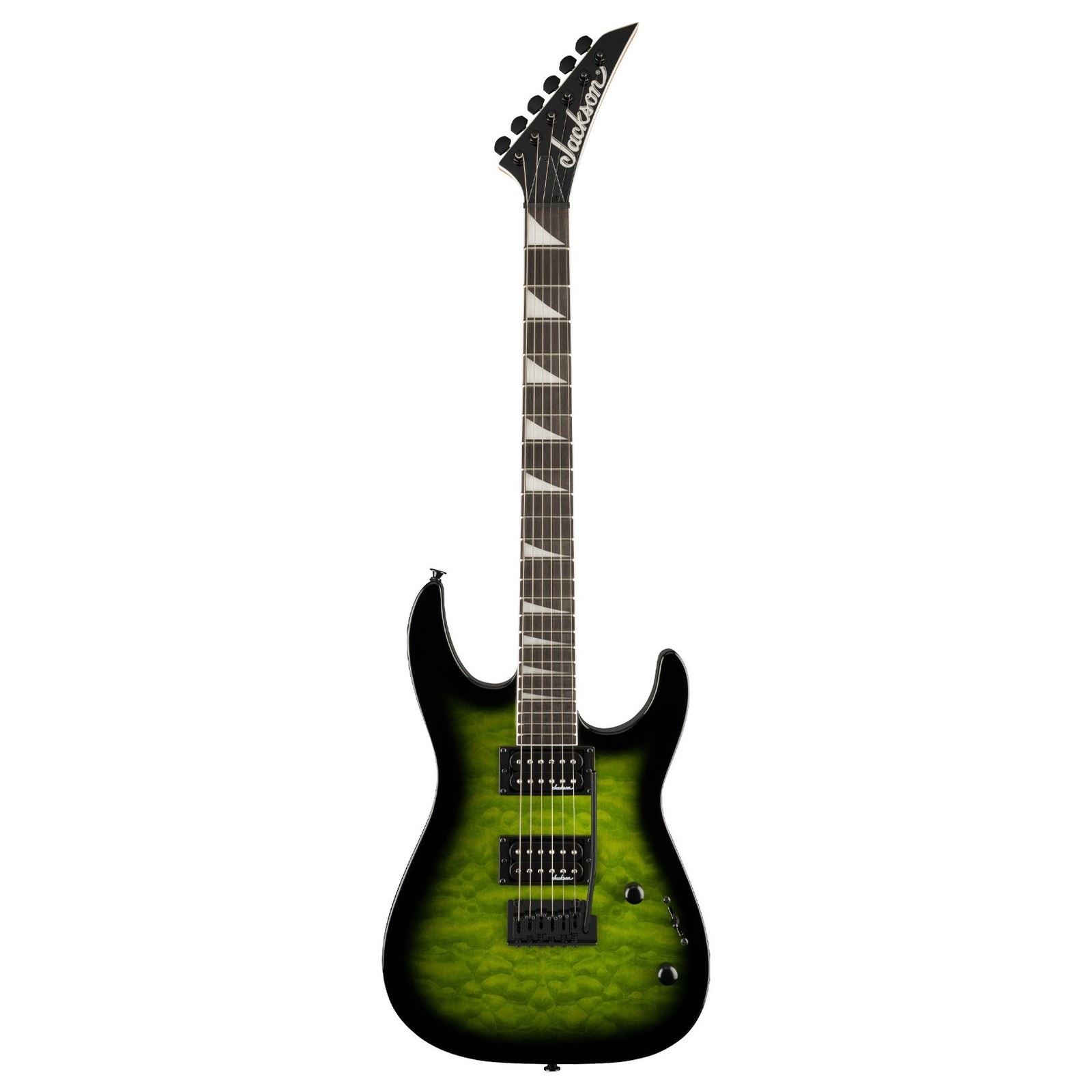 گیتار الکتریک جکسون Jackson JS Series Dinky JS20 DKQ 2PT Transparent Green