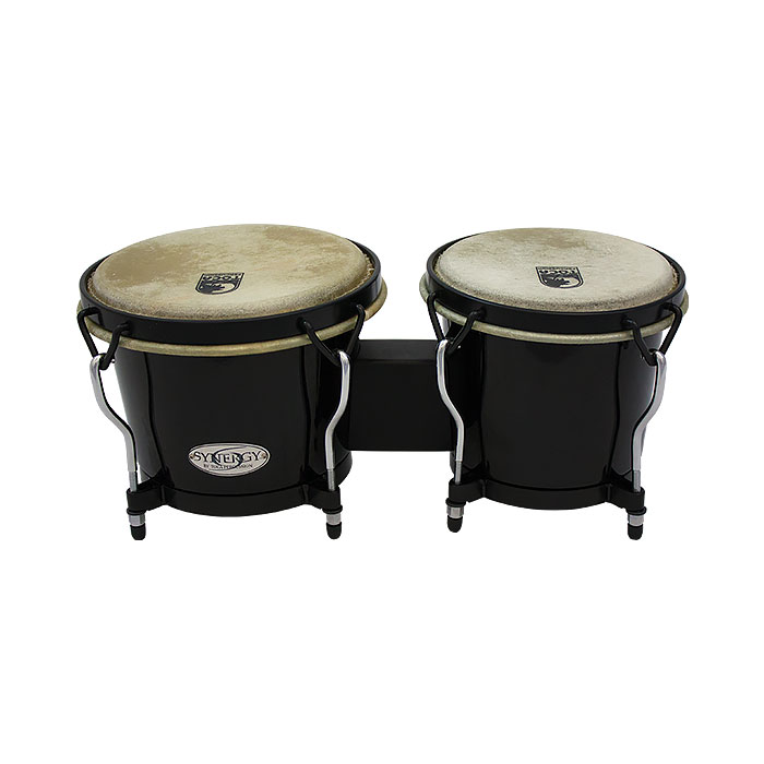 Toca Synergy Synthetic Bongos-Black