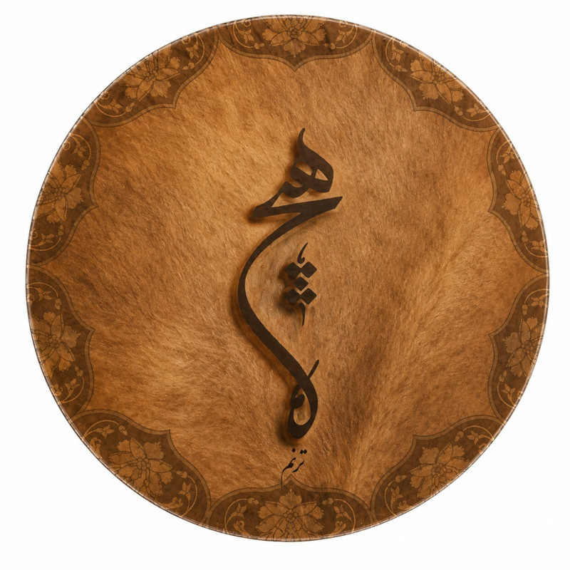 دف مدل ترنم طرح هیچ