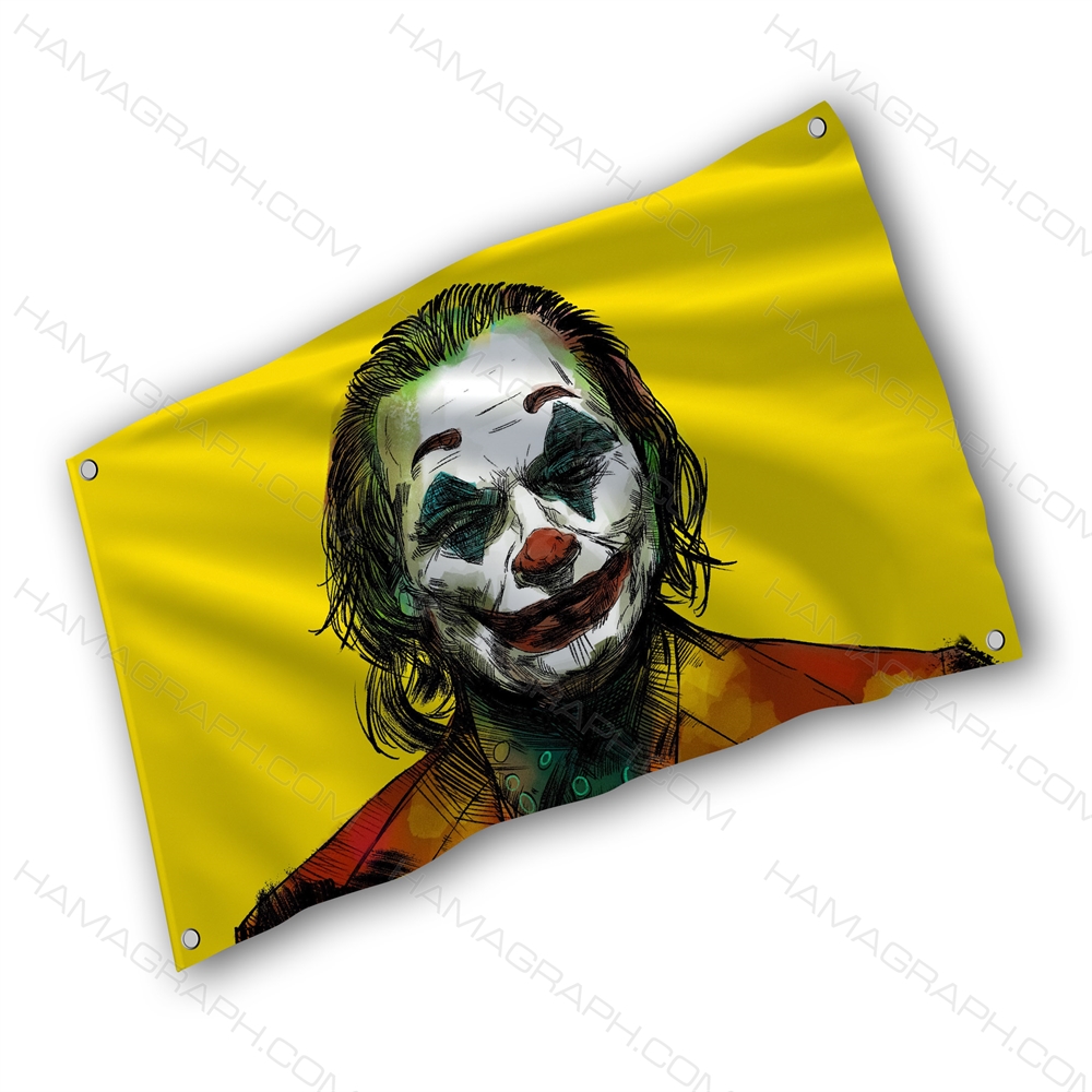 پرچم دیواری طرح joker 2019