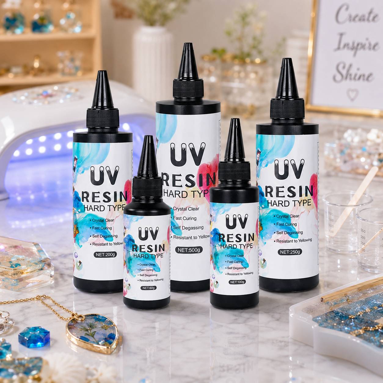 رزین یووی UV مدل 2