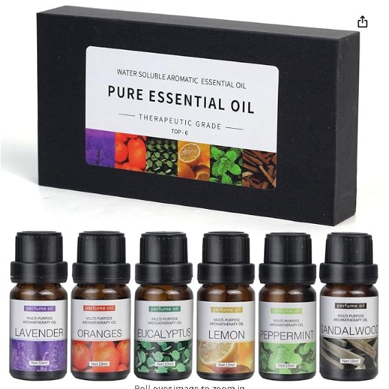 اسانس 6 عددی اسکای تاچ (SKY-TOUCH 6pcs x 10 mL Essential Oils Set)