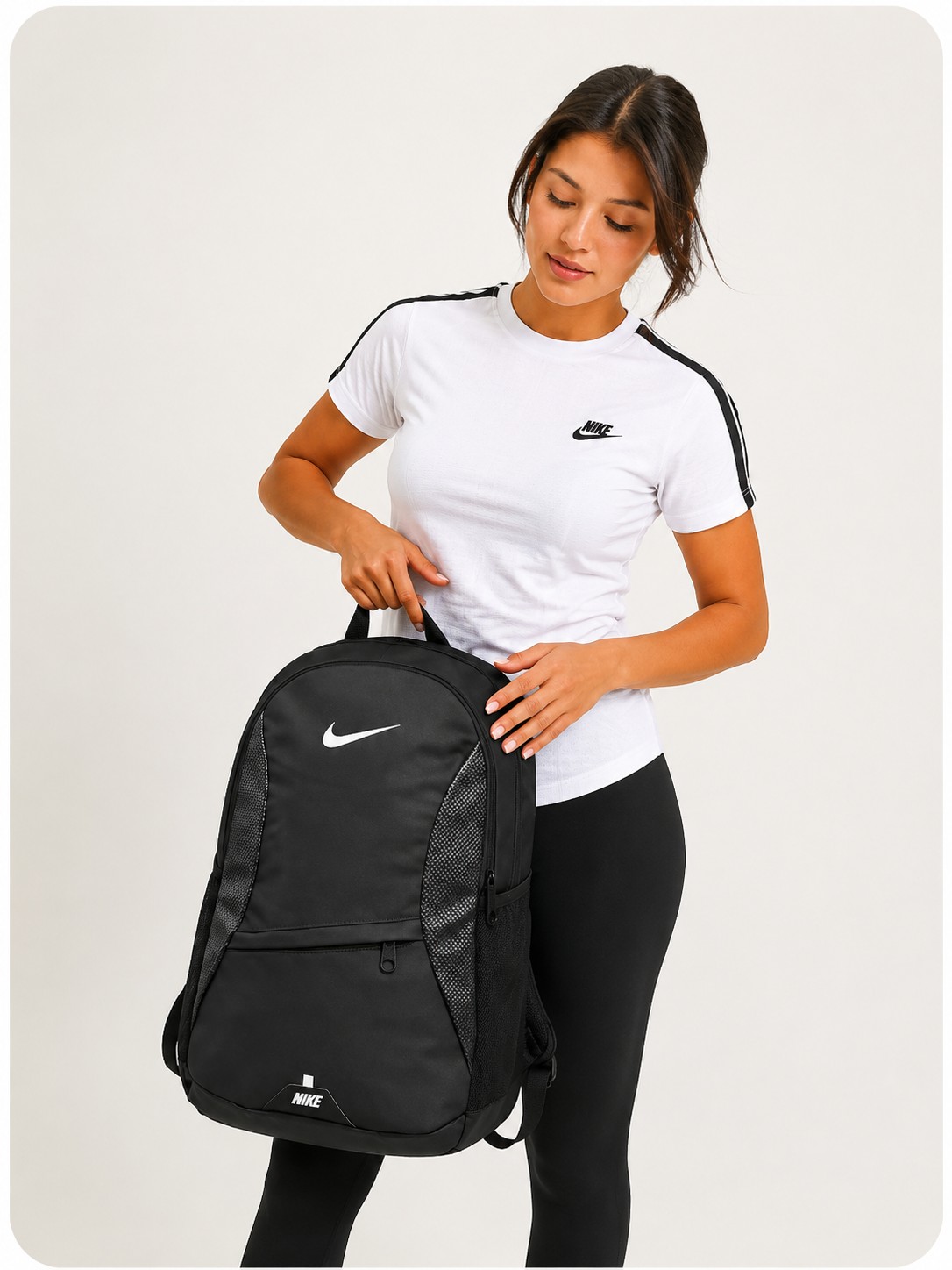 کوله اسپرت nike بغل چرمی 1013