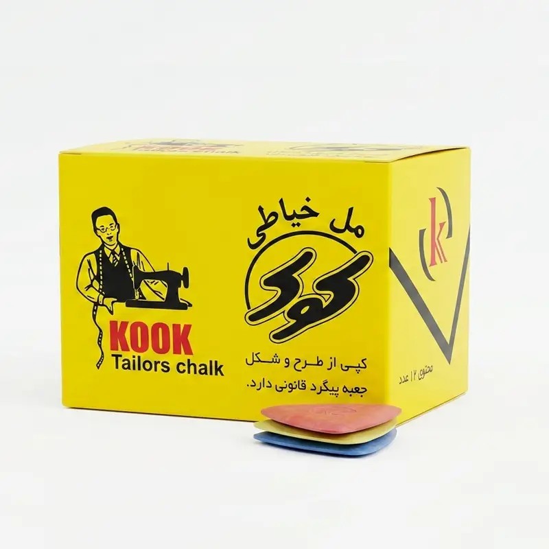 مل گچی خیاطی کوک 12 عددی