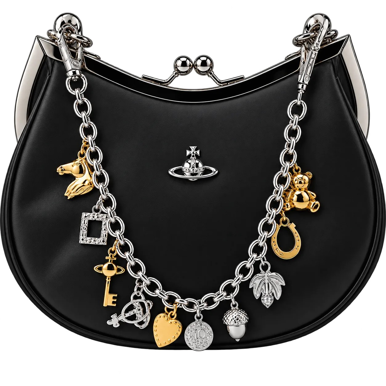 کیف قفل اهنی vivienne westwood