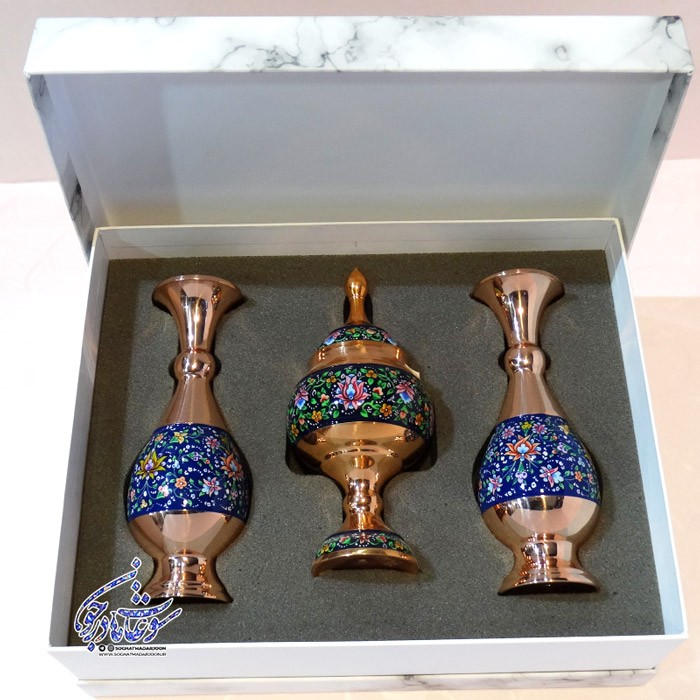 کادو سازمانی هدیه اداری ست کادویی شرکتی باکس کادویی مس و پرداز