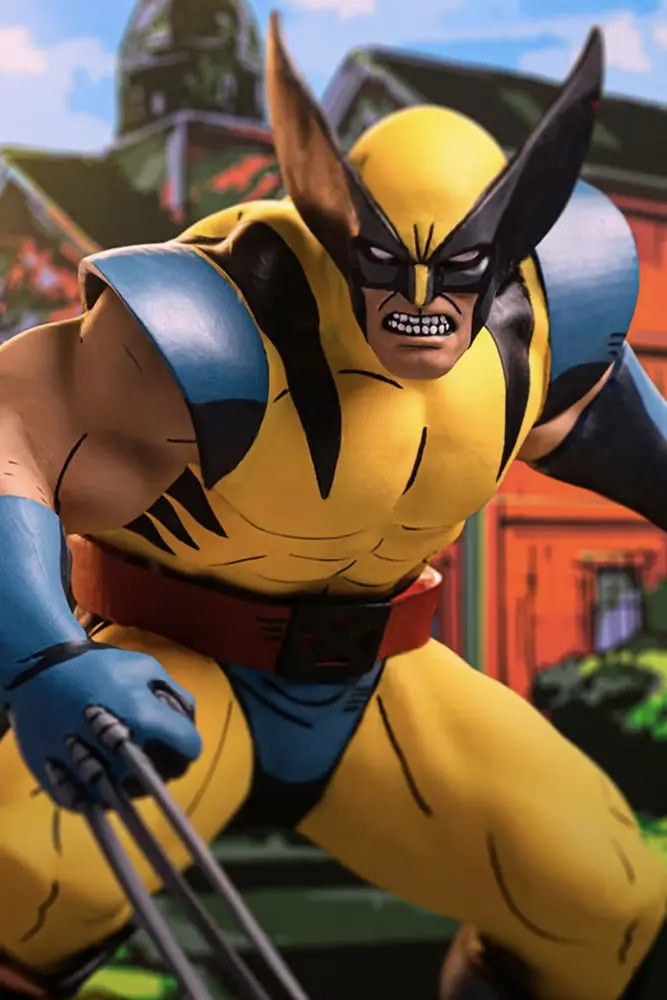 مجسمه ولورین | X-MEN '97 - WOLVERINE | آیرون استودیو