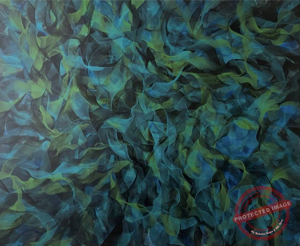 Dream acrylic painting - Iranian Art Holding