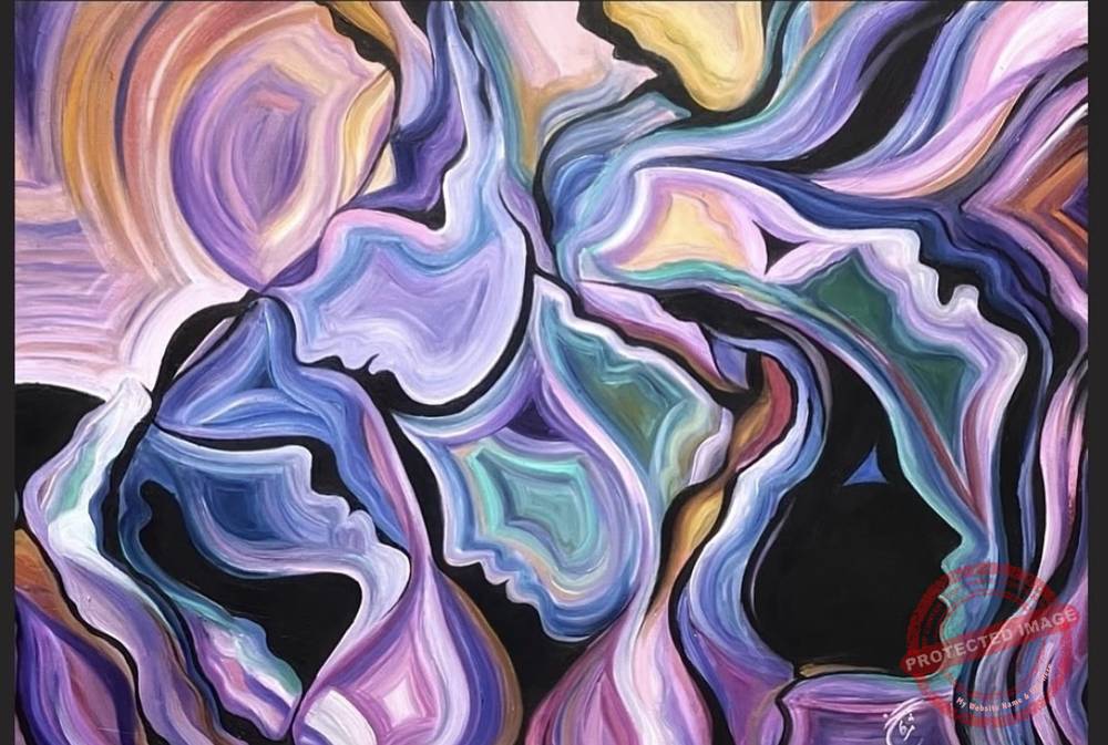 Dream wisdom painting - Iranian Art Holding