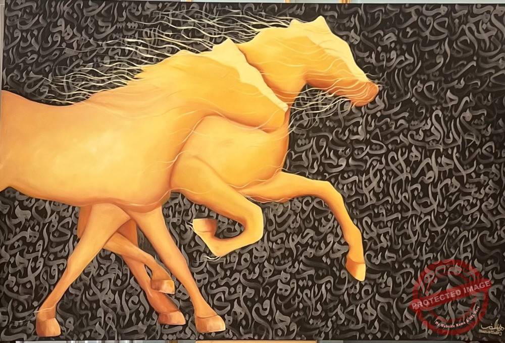 Toussaint Khyal painting - Iranian Art Holding