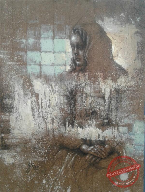 Painting from the collection of memories - Iranian Art Holding