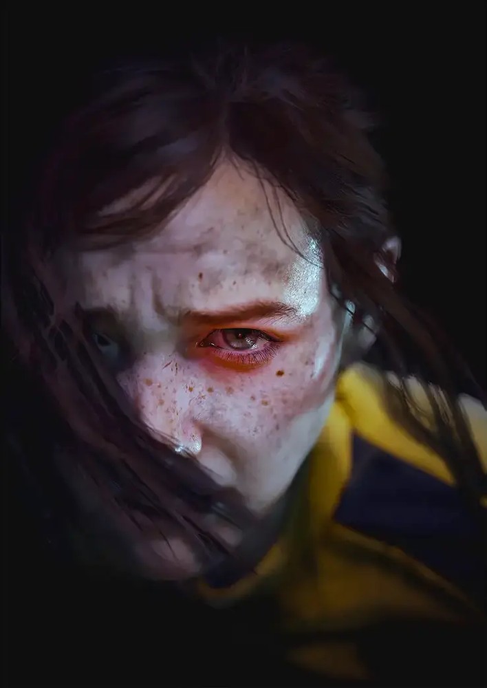 متال پوستر بازی The Last Of Us طرح شخصیت Ellie کد N212