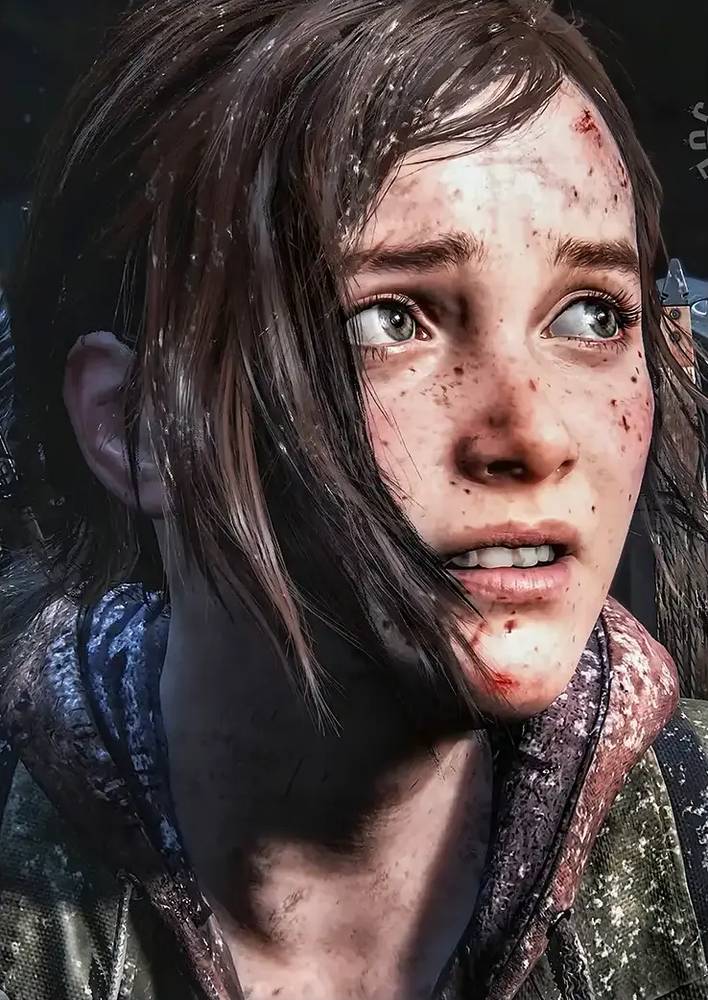 متال پوستر بازی The Last Of Us طرح شخصیت Ellie کد N211